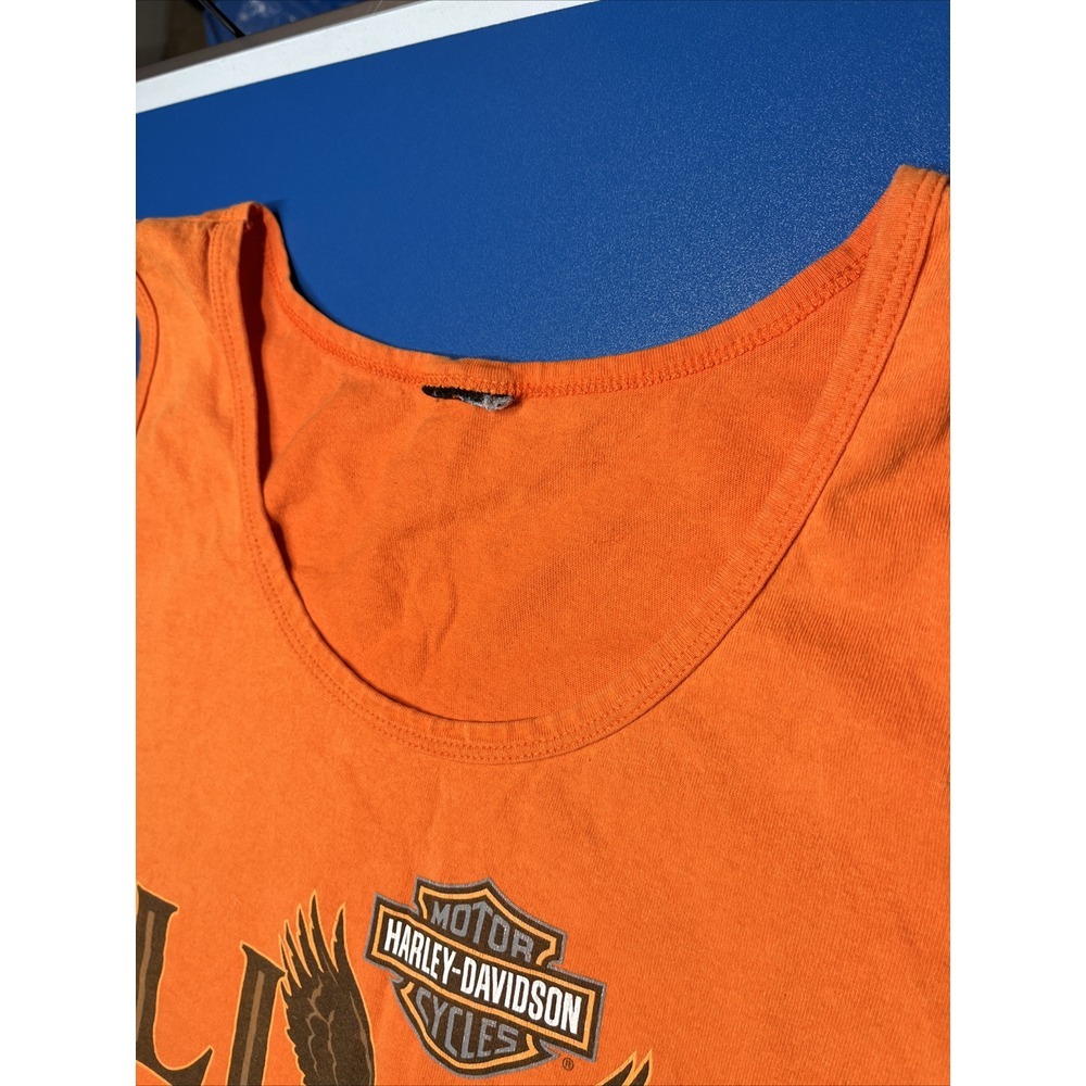Y2K Harley Davidson Shirt Kona Hawaii Mens XL 2006 Live To Ride‎ Eagle Volcano - Picture 5 of 5